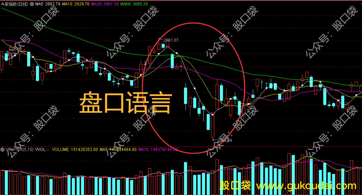 [技术]炒股入门之盘口语言-大跌出牛股