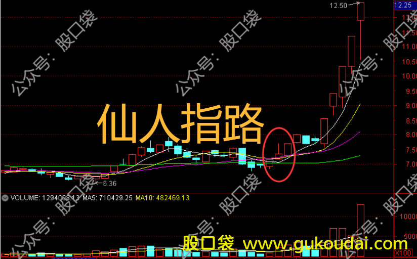 [干货]抓主升浪必看！K线形态分析之仙人指路